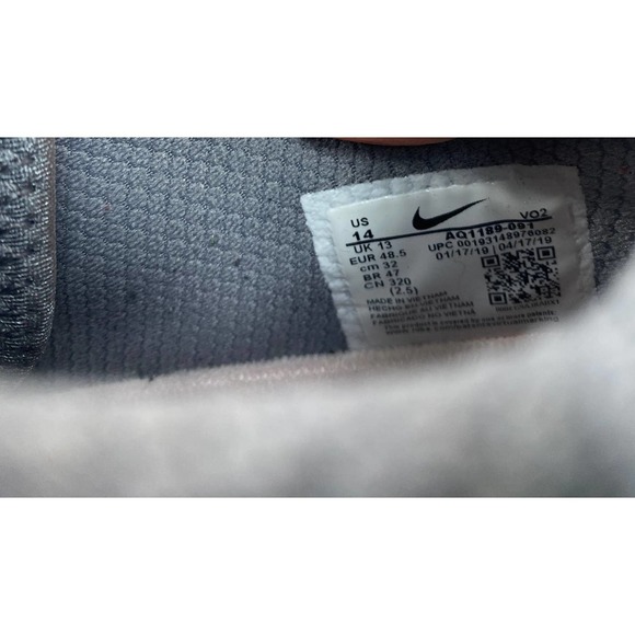 Nike Metcon 5 Mens SZ 14 Workout Gym Athletic Shoes Gray AQ1189-091 Cross fit main image 4
